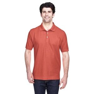 🌟Polo Shirt with Classic Collar and Short Sleeves-Rust